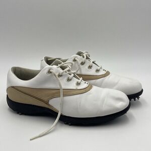 Footjoy Shoes Womens‎ 7M Comfort Athletic Golf Sneakers 98702 White Leather #014